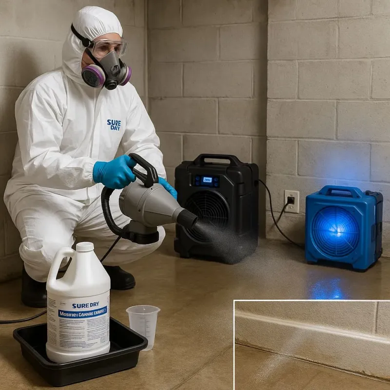 Sanitization and Odor Removal process in Roxana, IL