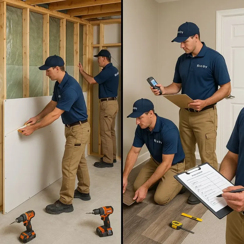 Repairs and Reconstruction process in Roxana, IL