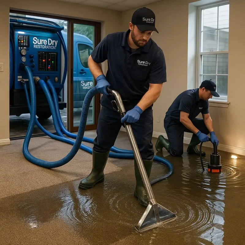 Water Extraction and Removal process in Roxana, IL